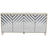 Libra Lexington Four Door Antique Mirrored Sideboard